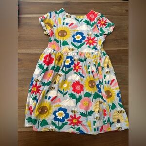 Mini Boden Girls Size 8/9 flower dress